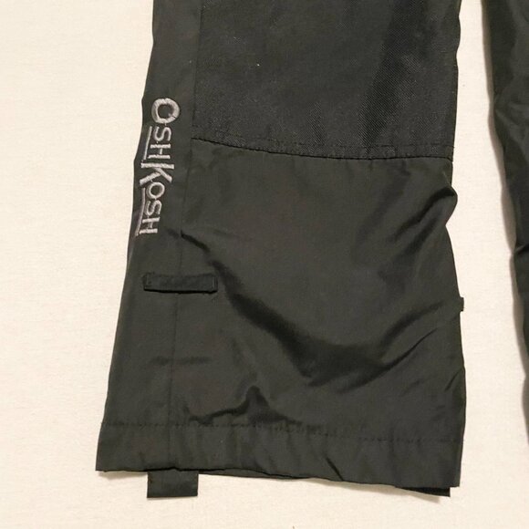 OshKosh B'gosh Black Kids Bottoms with Suspenders - Picture 2 of 14